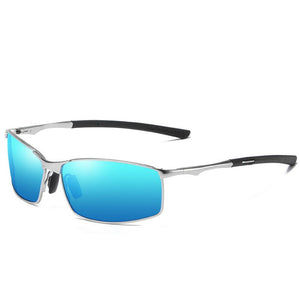 Aluminium HD Polarized Photochromic Sunglasses Men Driving Chameleon Sun Glasses