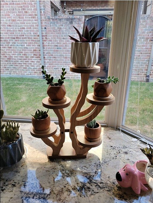 ��Tiered Plant Stands Succulent Pot Small Plant Shelf Stand for Indoor Plants