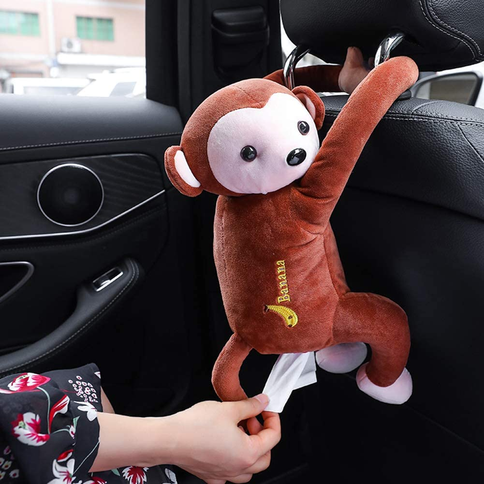🐒Creative Monkey Tissue Box Holder Napkin and Paper Storage