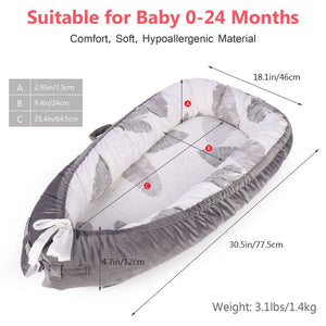 NEW Portable Baby Nest Baby Nest Co-Sleeper Bassinet Bed