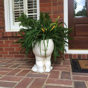 Unique Funny Face Planters Pots for Indoor Outdoor