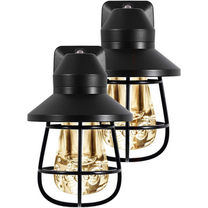 2 Pack LED Vintage Night Light for Home Decor