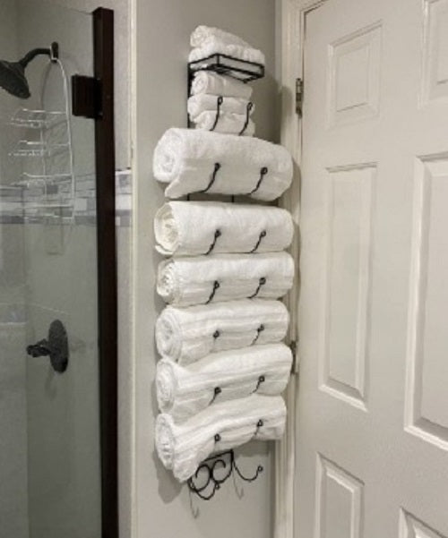 💦HOT ITEM💦Bath Towel Rack in Bathroom. Wine Racks in Kitchen. Wall Mounted Shelves