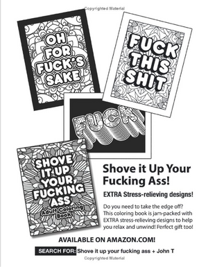 🔥NEW🔥F*ck Off This Is My Coloring Book