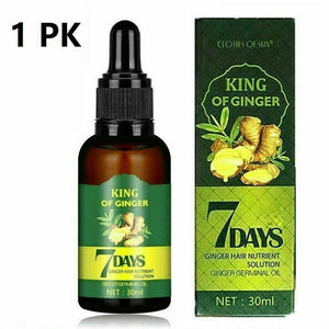 Regrow 7 Day Ginger Germinal Hair Growth Serum Hairdressing Oil Loss Treatment