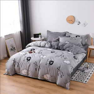 BRAND NEW! 3-pc Twin Size Duvet Cover Set (1 Duvet Cover+2 Pillowcases) Breathable Bedding