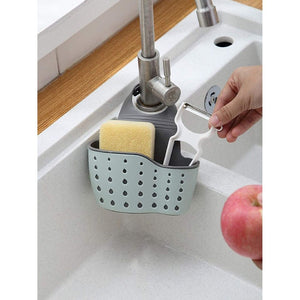 💯NEW❗ SALE - Kitchen Organizer Sink Caddy Basket Dish Cleaning Sponge Holder Soap Dispenser