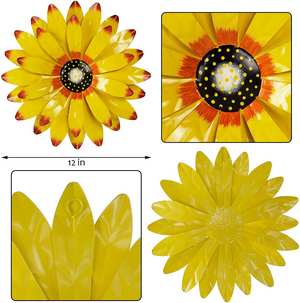 ✱Clearance Sale!!✱ 12" Metal Sunflower Wall Decor!