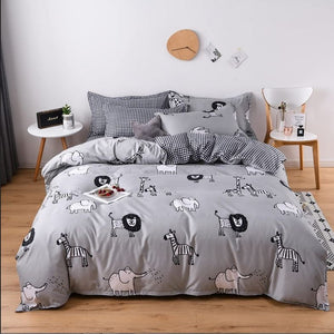 BRAND NEW! 3-pc Twin Size Duvet Cover Set (1 Duvet Cover+2 Pillowcases) Breathable Bedding