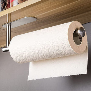 Self Adhesive Paper Towel Holder - Under Cabinet Paper Towel Rack for Kitchen