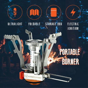 Ultralight Portable Backpacking Outdoor Camp Gas Stove Burner