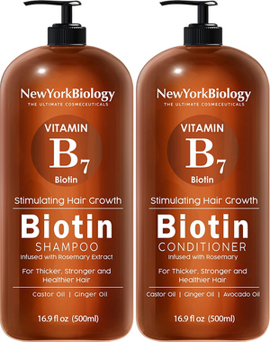 🔥BEST SELLER🔥Hair Growth Shampoo Conditioner Set An Anti Hair Loss Biotin 16.9 fl Oz