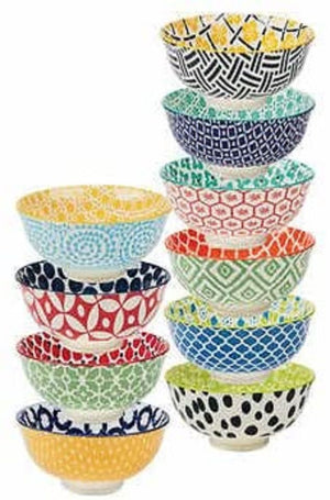 Certified International Corporation, 10-piece 4.75” Chelsea Bowl Set