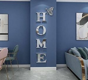 ���SALE�� 48" x 15.5" Home Sign Acrylic 3D Mirror Wall Décor Wall Decals Decorations Stickers Beautiful -NEW