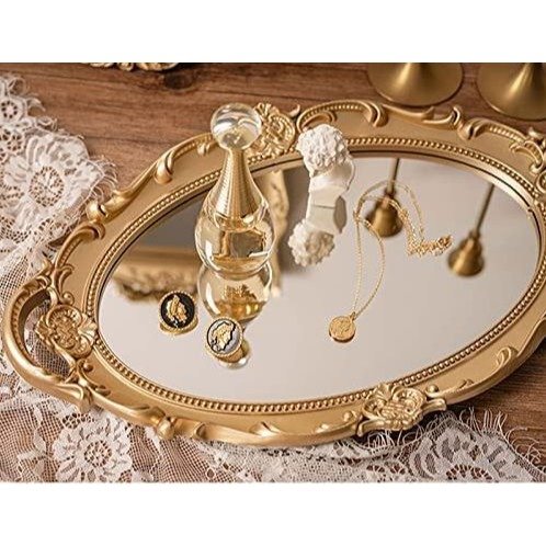 💯NEW❗️❗️Serving Tray with Handle Bathroom Vanity Tray Decor Dessert Table,Coffee Table,Vanity💯