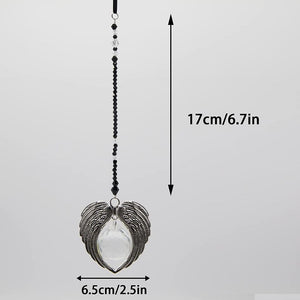 🎉🎉 Angel Wings Suncatcher (for Car Pendant, Chakra Window, Home Valentine's Decor-Purple)