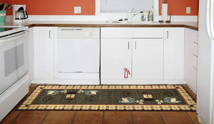 💯BRAND NEW-- Clearance Sale - Ottomanson Siesta Collection Kitchen Rug, 20" x 59", Coffee