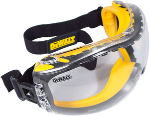 ⚡Fast Shipping⚡ DEWALT DPG82-11C Concealer Clear Anti-Fog Dual Mold Safety Goggle Clear Lens 1Pair