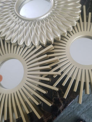 🌔CLEARANCE SALE🌔 ~ 3 PACK Mirrors Silver Wall Decor Round - BRAND NEW💯