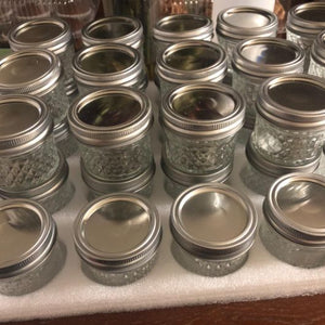 Sale❗❗ 40 Pack Mason Jars 4 oz Canning Jars w/ Regular Lids