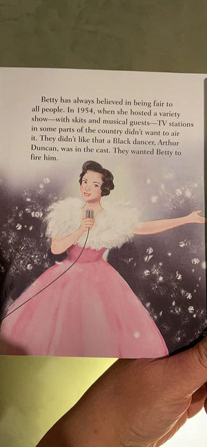 NEW!!!My Little Golden Book About Betty White Hardcover