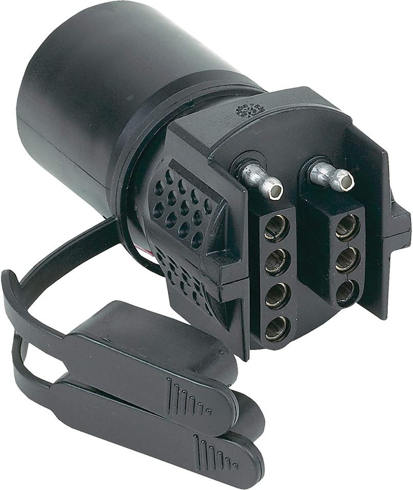 🔥50% OFF🔥Trailer Plug Adapters 7 Pin to 4 and 5 Flat Blade Trailer Connector for Tow Hitch, Weatherproof.