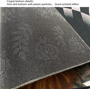 ☀️3D Printed Round Vortex Illusion Living Room Rug Carper Floor Door Mat Anti-slip-40*60 CM