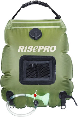 Solar Shower Bag, 5 gallons/20L Solar Heating Camping Shower Bag Hot Water with Temperature 45°C