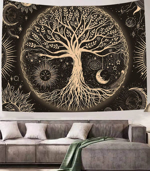 Tree of Life Tapestry 53''x61''
