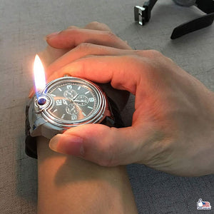 Watch Lighter Refillable Torch for Men