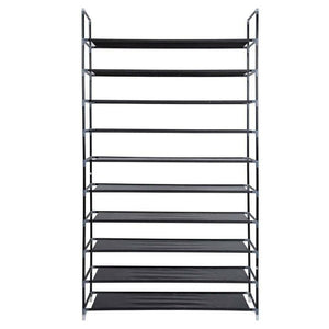 10 Tier 50 Pairs Shoe Rack Organizer