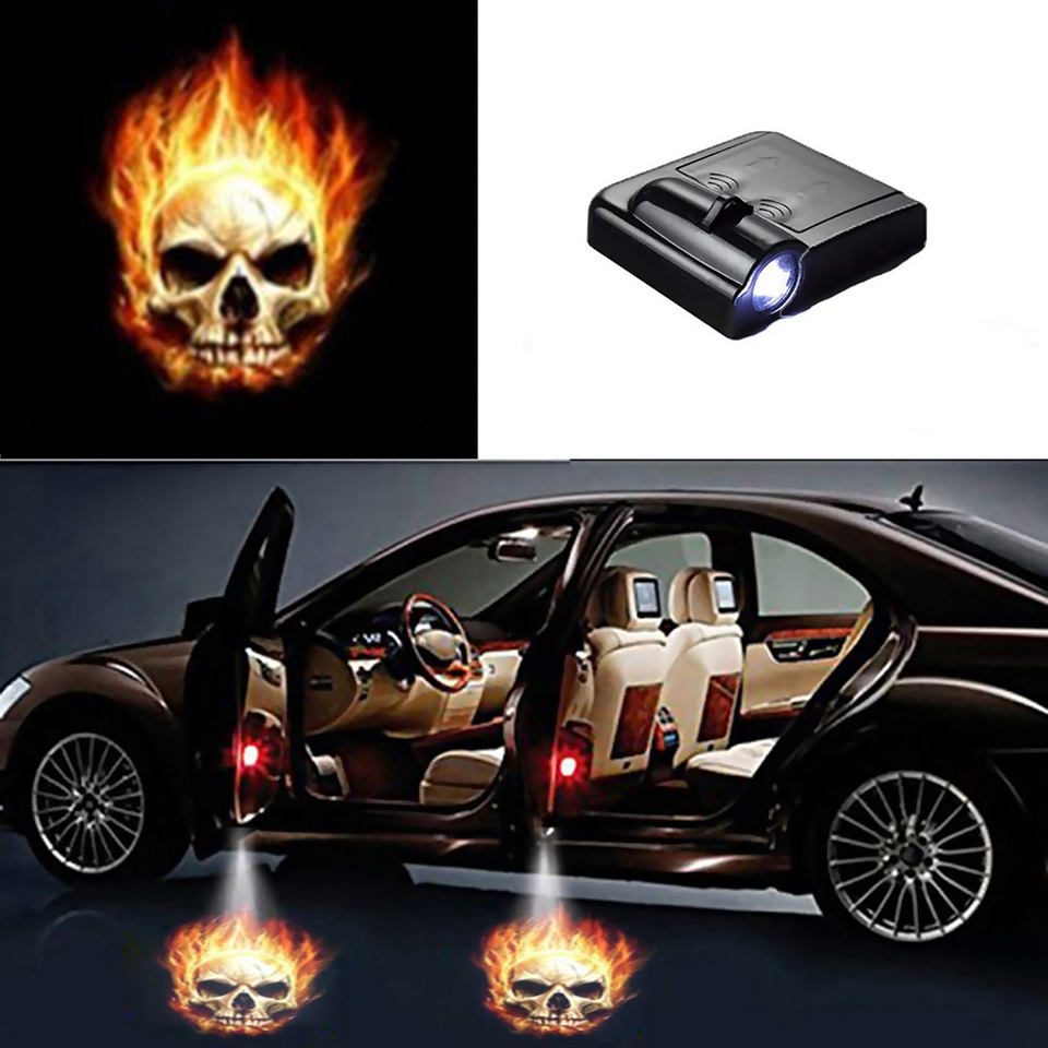 🌸LIMITED TIME SALE! Universal Wireless LED Shadow Projector Car Door Light🌸