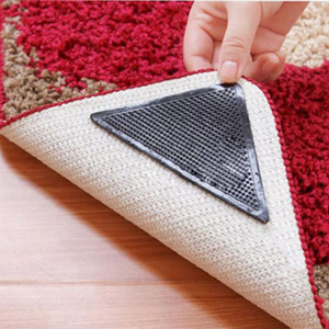 ✱Clearance Sale!!✱ Set of 4 Area Carpet Rug Non-Slip Gripper Pad for Tile Floors, Carpets, Floor Mats!
