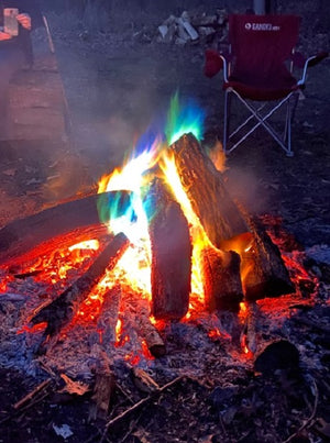 PRICE REDUCED!!! ★2 Pack Fire Color Changing Packets for Fire Pit, Rainbow Flames★