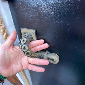 ♦ TRENDING ITEM!! Vintage Octopus Door Handle Bronze Funny Decoration ♦
