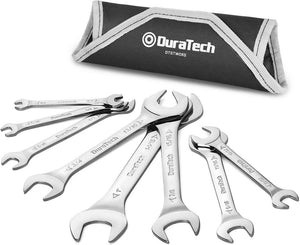 8-Piece Super-Thin Open End Wrench Set, SAE with Rolling Pouch | NEW!!