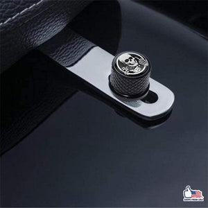 Stainless Knurled Fender Seat Bolt Screw 1/4"-20 Thread Compatible with Harley Sportster Touring