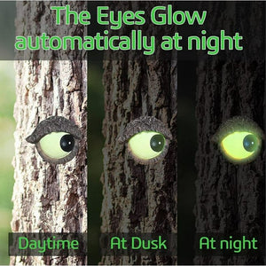 💯CLEARANCE❗️❗️Tree Face GLOW IN THE DARK Welcome Decor Old Man Tree Hugger Sculpture💯