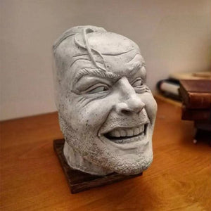 ♦ TRENDING ITEM!! Sculpture of the Shining Bookend Library Here'S Johnny Resin Ornament ♦