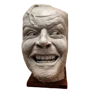 ♦ TRENDING ITEM!! Sculpture of the Shining Bookend Library Here'S Johnny Resin Ornament ♦