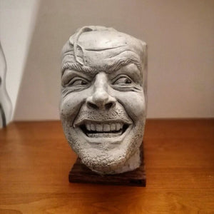 ♦ TRENDING ITEM!! Sculpture of the Shining Bookend Library Here'S Johnny Resin Ornament ♦