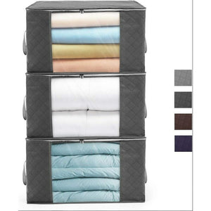💯CLEARANCE❗️❗️3 Pack Large Capacity Comforters Storage Bags Closet Organizers, 90L💯