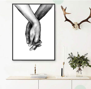 Wall Art Canvas Print Poster, Sketch Art Line Drawing Decor (Set of 3 Unframed, 16x20 in)