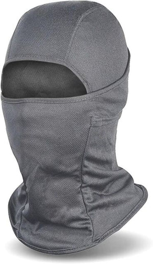 Balaclava Face Mask UV Protection Ski Sun Hood Tactical Masks for Men Women Gray