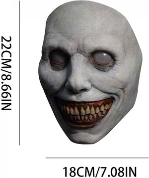 Creepy Halloween Mask - Horror Smiling Demons, Evil Cosplay Scary Halloween Costume Party Props