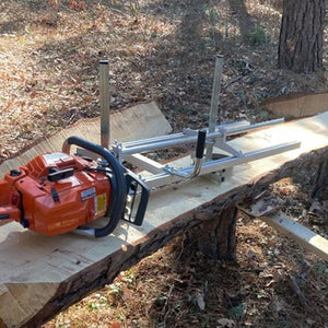 18" - 48" Chainsaw Guide Portable Bar Mill Log Planking Lumber Aluminum Steel 11/22A