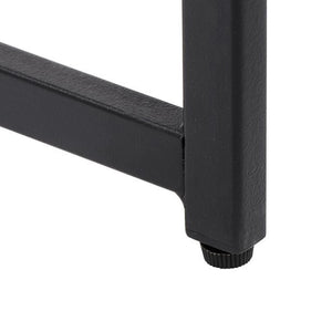 Heavy-Duty Foldable Computer Desk With Storage Hooks, Space Saving PC Gaming Workstation Desk,Solid
