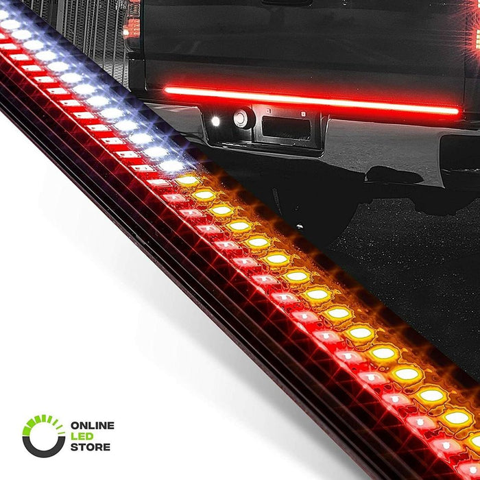 NEW60″ LED Strip Tailgate Signal Brake Reverse Light Bar For Chevy Dodge Ford Truck
