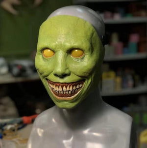 Creepy Mask Smiling Demons Horror Face Masks The Evil Cosplay Props Halloween
