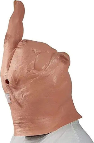 Halloween Creepy Fingers Mask Novelty Middle Finger Party Cosplay Costume Latex Headgear